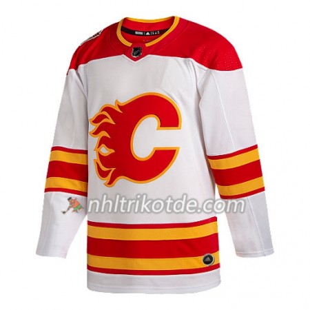 Calgary Flames Trikot Blank Adidas 2019 Heritage Classic Weiß Authentic - Herren